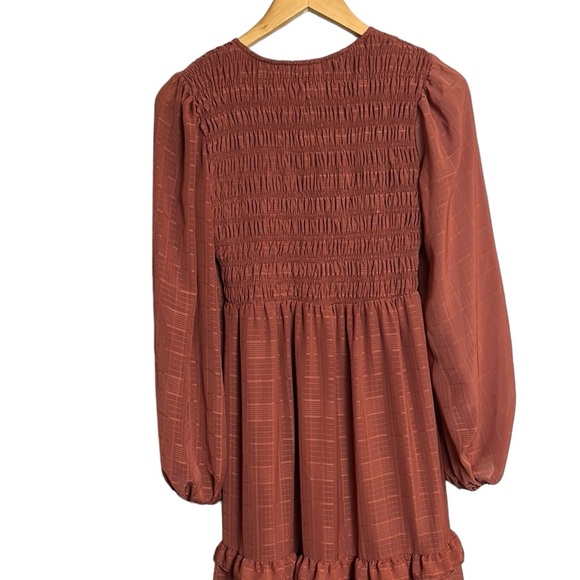 Anthropologie By the River Tiered Ruffled Maxi Dress size S - Picture 9 of 15